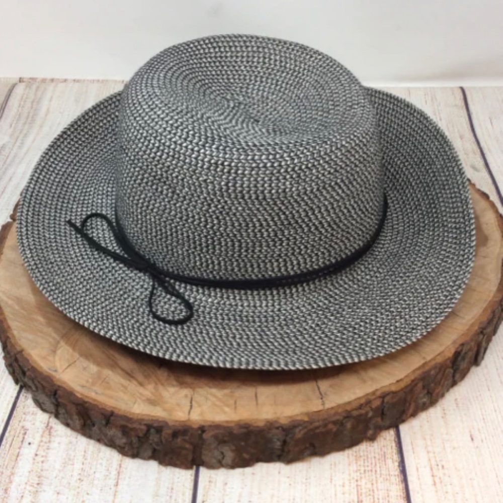 Sonoma Black and White Packable Sunhat